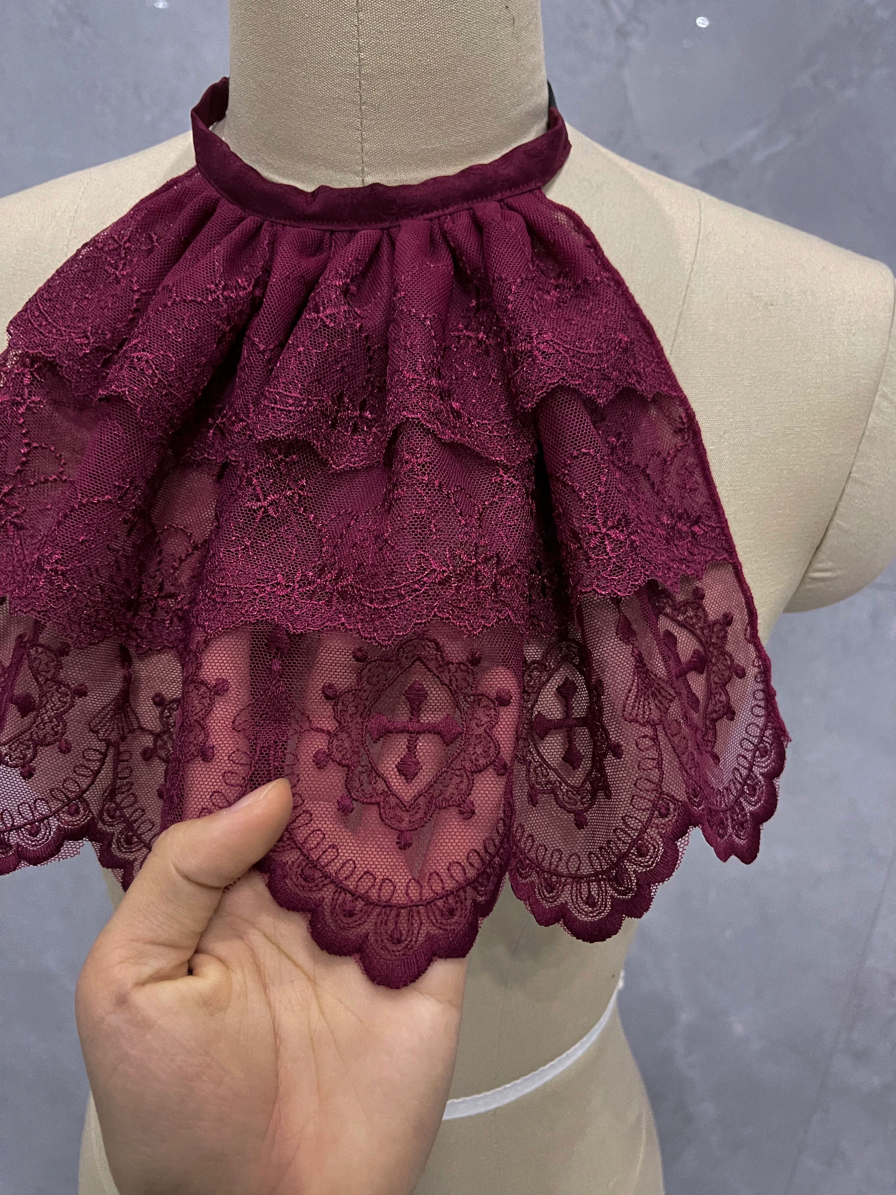 Summer Story - Elegant Lolita Bib Lace Lolita Accessory - Image 11