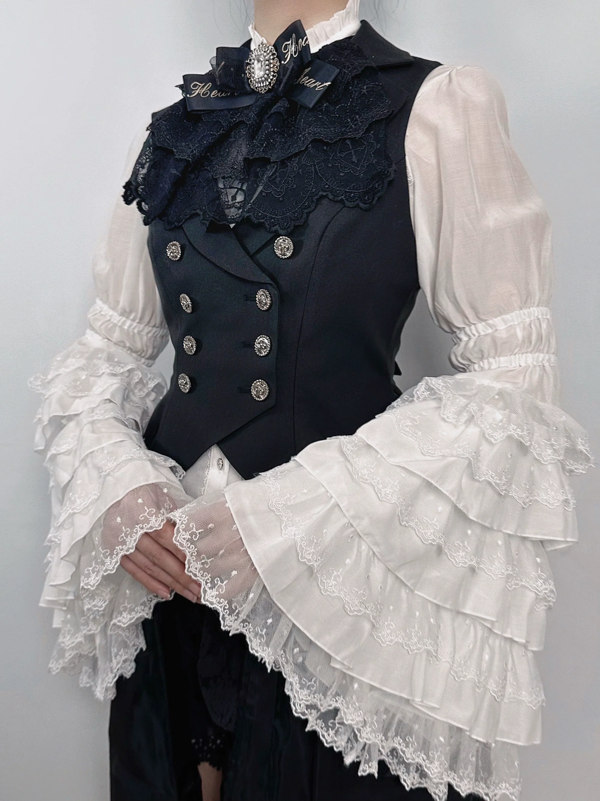 Summer Story - Elegant Lolita Bib Lace Lolita Accessory - Image 21