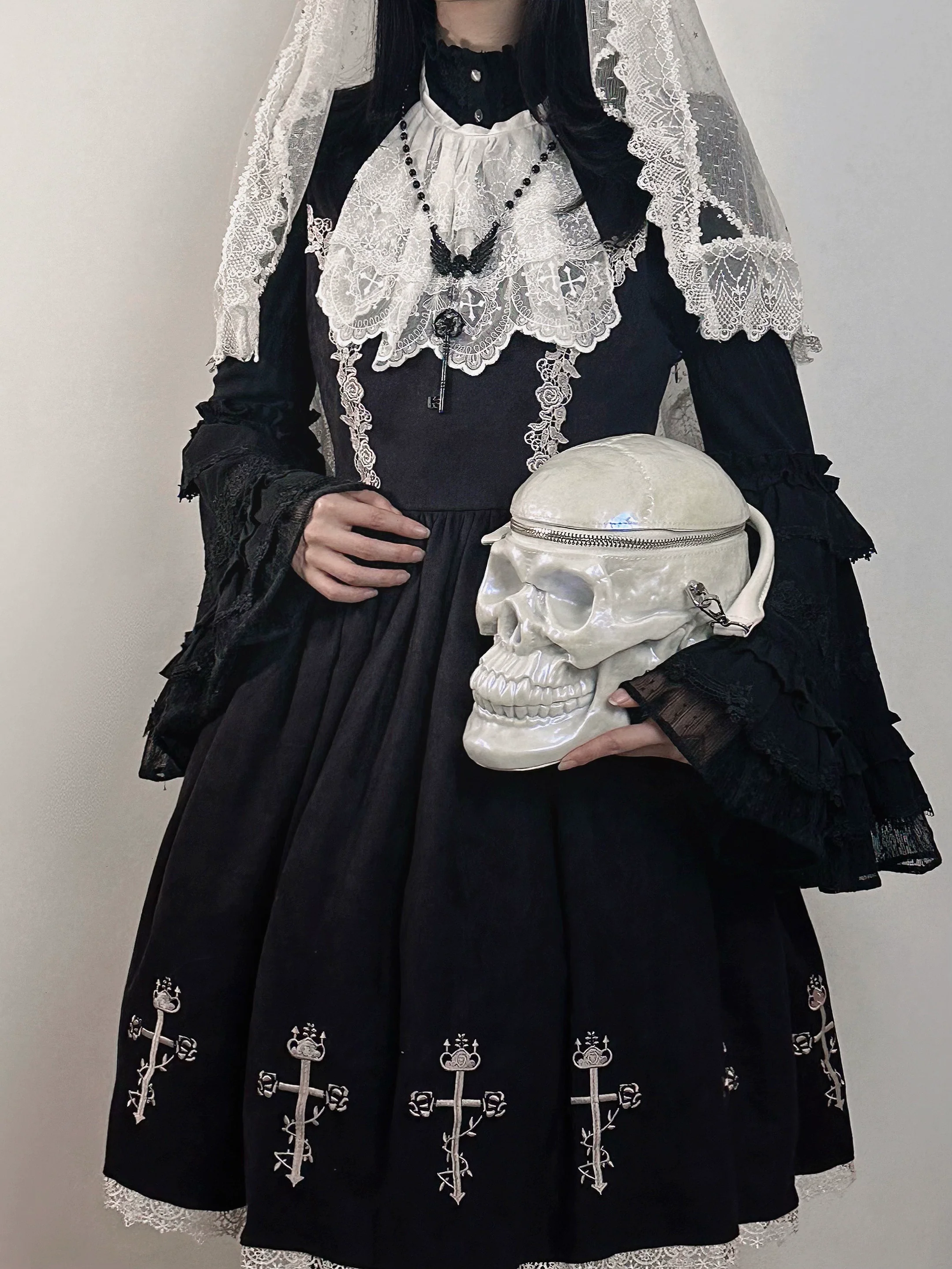 Summer Story - Elegant Lolita Bib Lace Lolita Accessory - Image 8