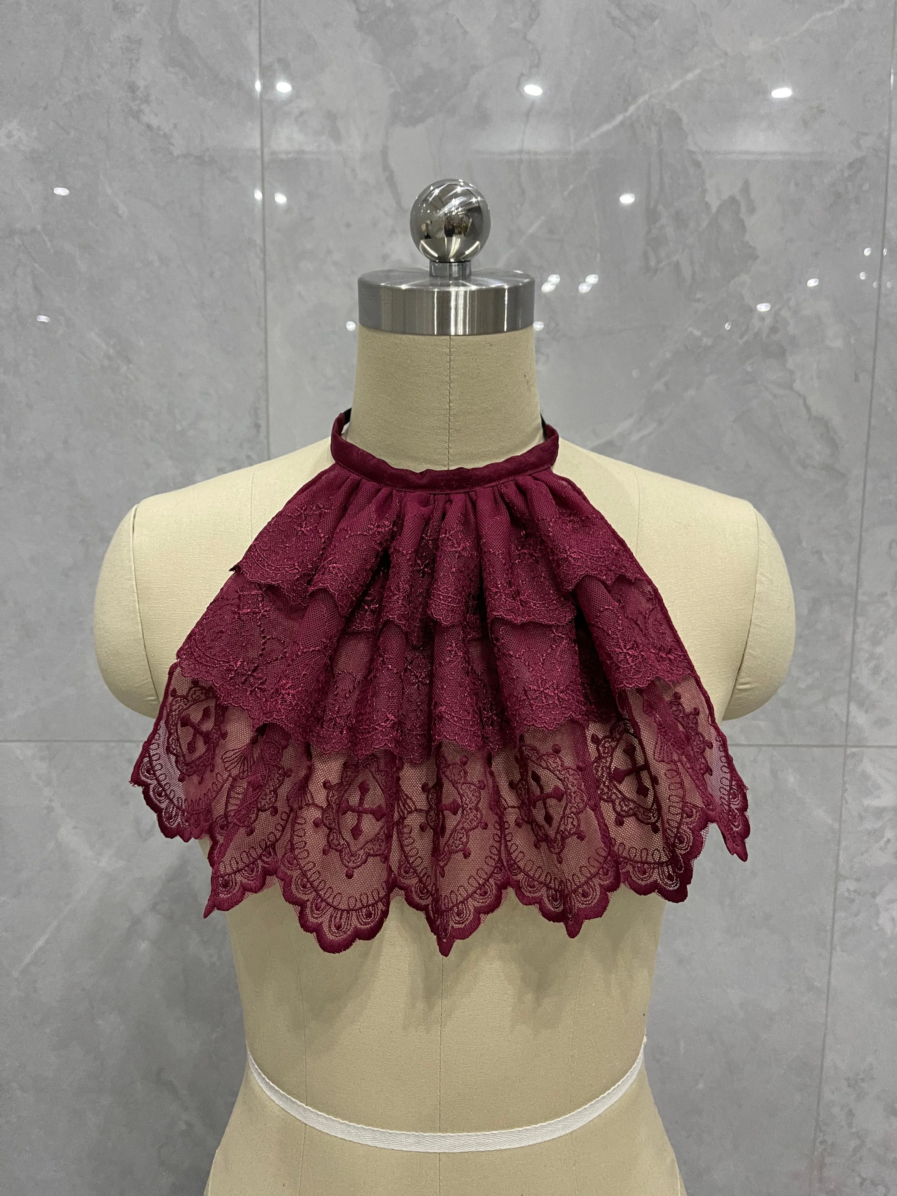 Summer Story - Elegant Lolita Bib Lace Lolita Accessory - Image 9
