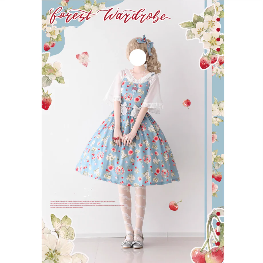 Summer Berry Picture Book - Elegant Lolita Thin Cardigan Ruffled Sleeve Innerwear Solid Color - Image 7