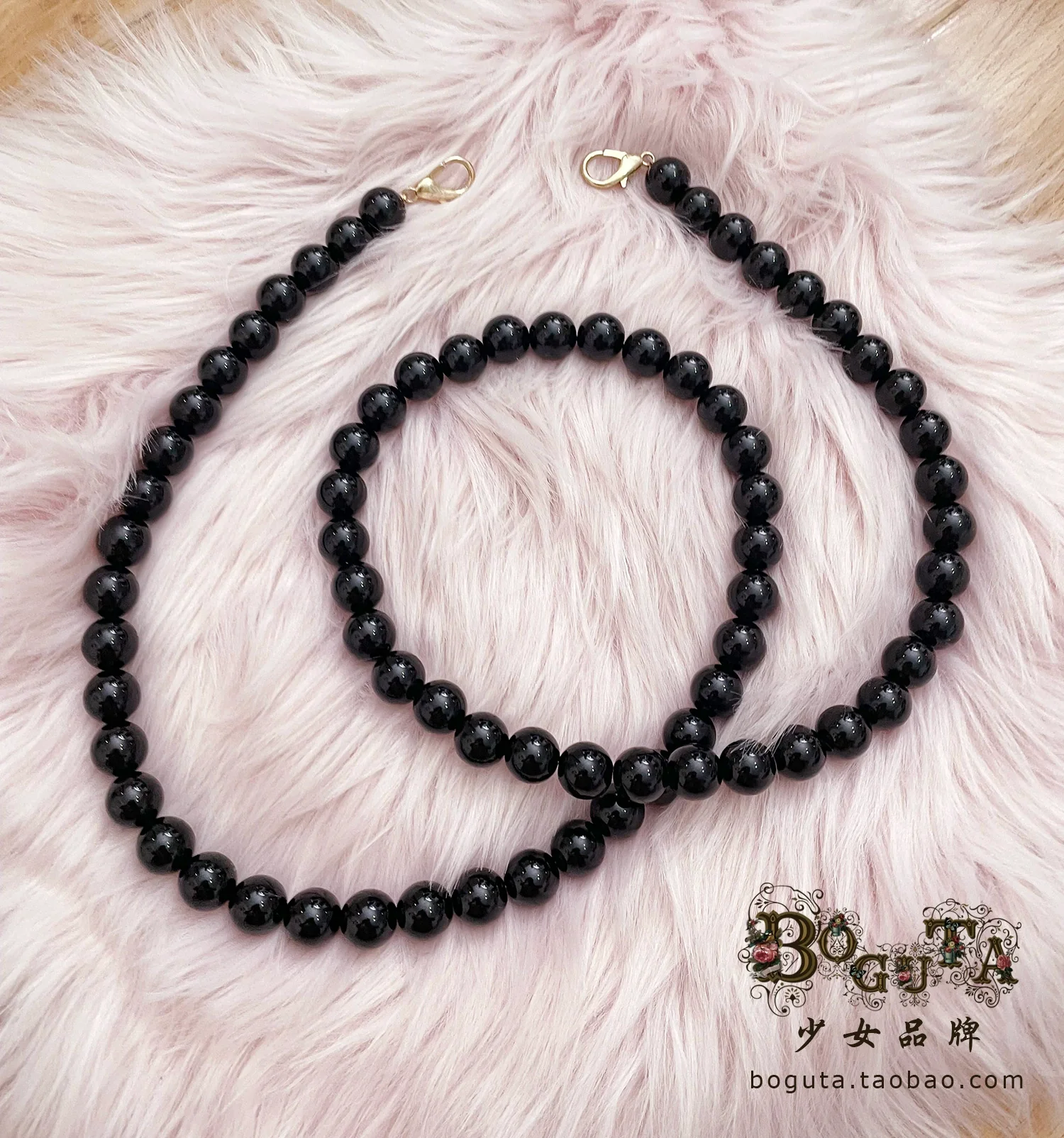 Elegant Lolita Detachable Bag Shoulder Straps & Pearl Chains - Image 6