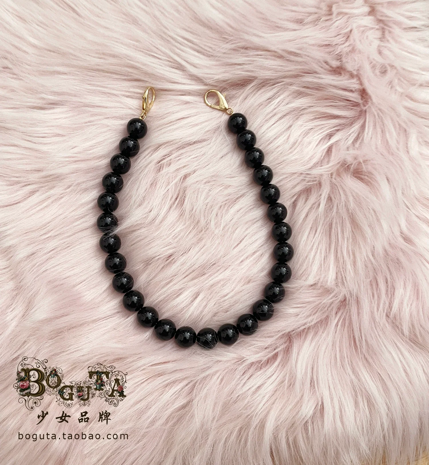 Elegant Lolita Detachable Bag Shoulder Straps & Pearl Chains - Image 7