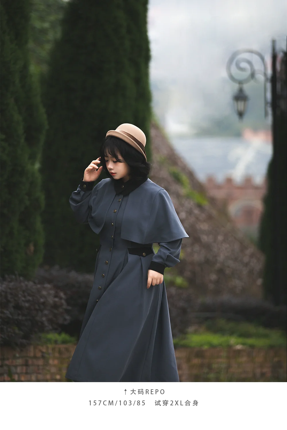 Elegant Lolita Dress Winter Lolita Coat Dress - Image 16