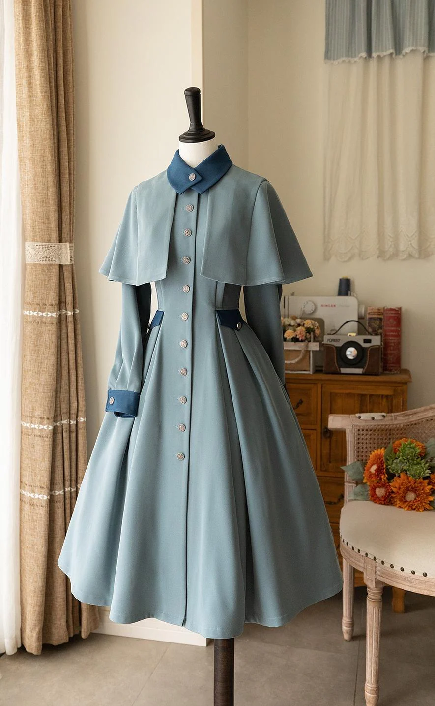 Elegant Lolita Dress Winter Lolita Coat Dress - Image 3