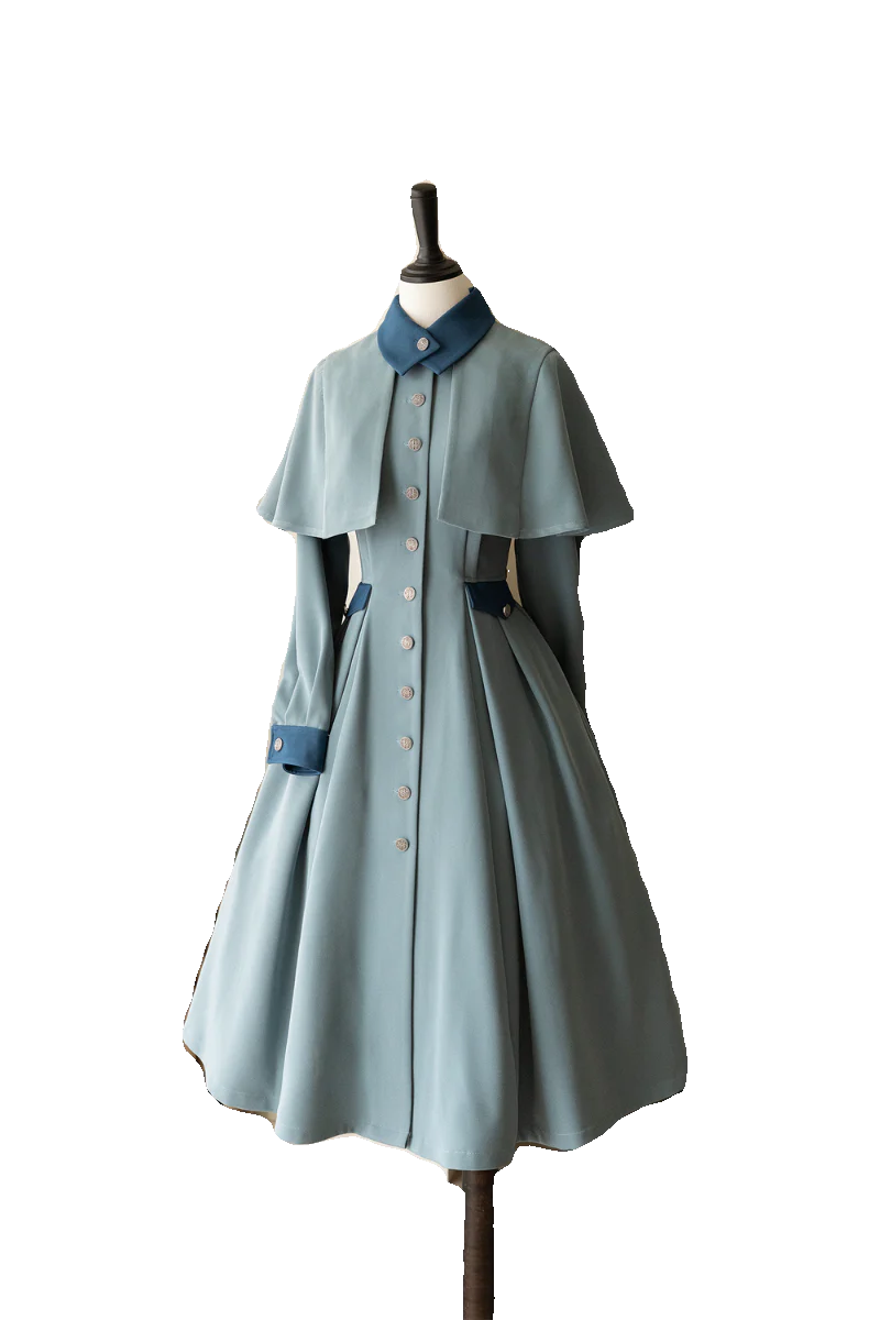 Elegant Lolita Dress Winter Lolita Coat Dress - Image 4