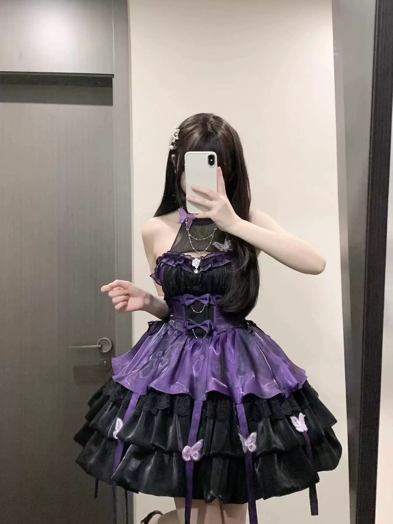 Platycodon House - Love Goddess - Elegant Lolita Dress Halter Puff Princess JSK Dress - Image 10