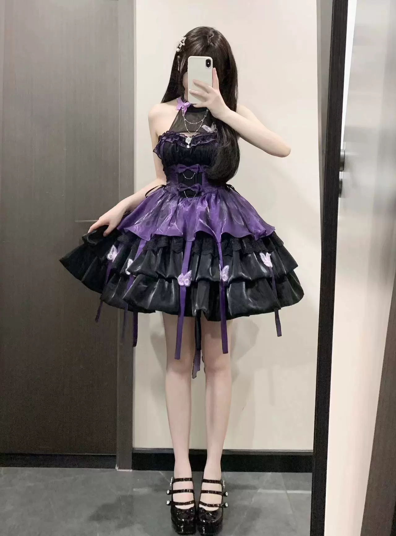 Platycodon House - Love Goddess - Elegant Lolita Dress Halter Puff Princess JSK Dress - Image 12