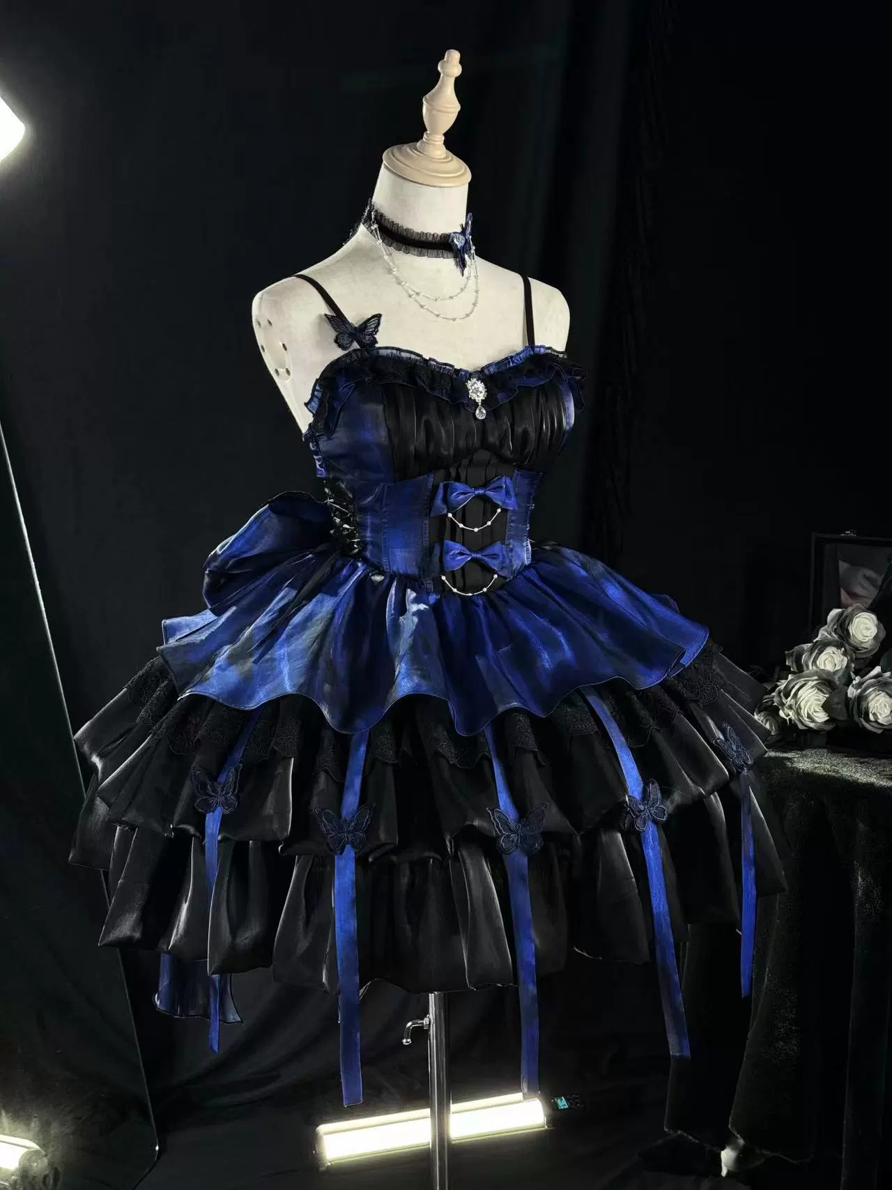Platycodon House - Love Goddess - Elegant Lolita Dress Halter Puff Princess JSK Dress - Image 13