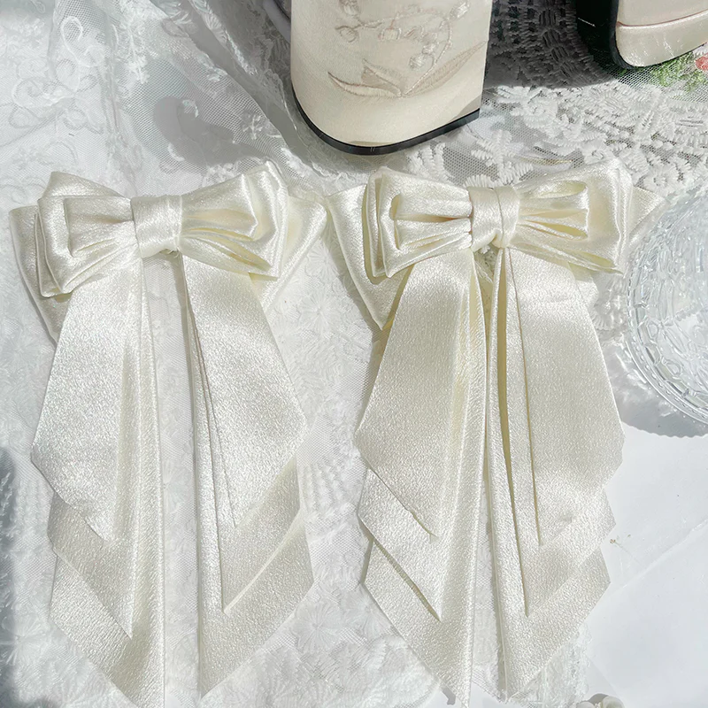 Dreamland - Floating Dream Lily - Elegant Lolita High Heel Shoes, Detachable Bow - Image 43