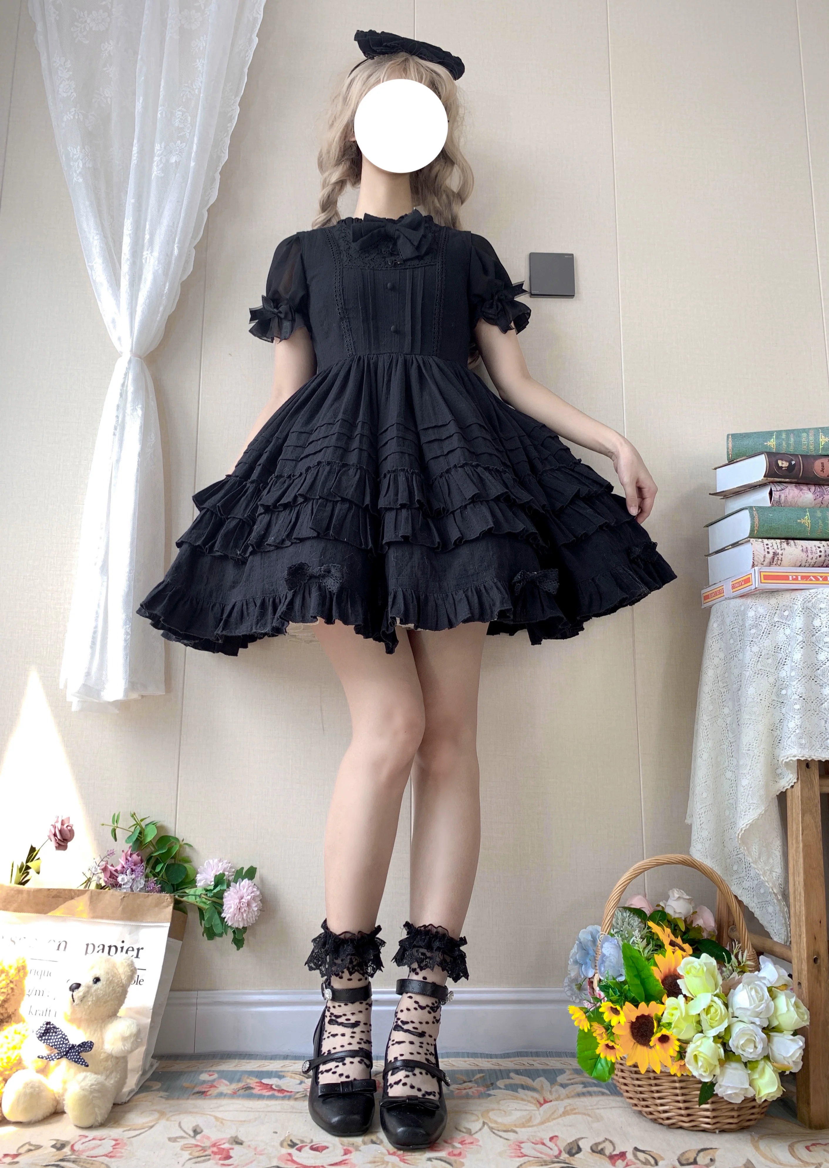 Elegant Lolita Jumper Dress Solid Color JSK - Image 12
