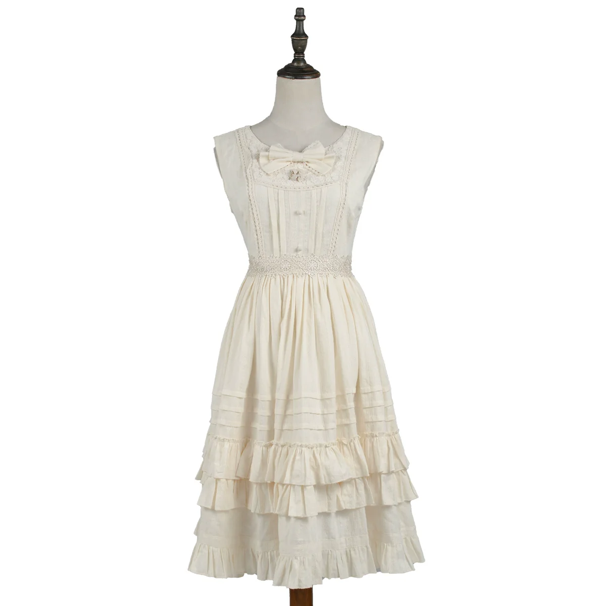 Elegant Lolita Jumper Dress Solid Color JSK - Image 3