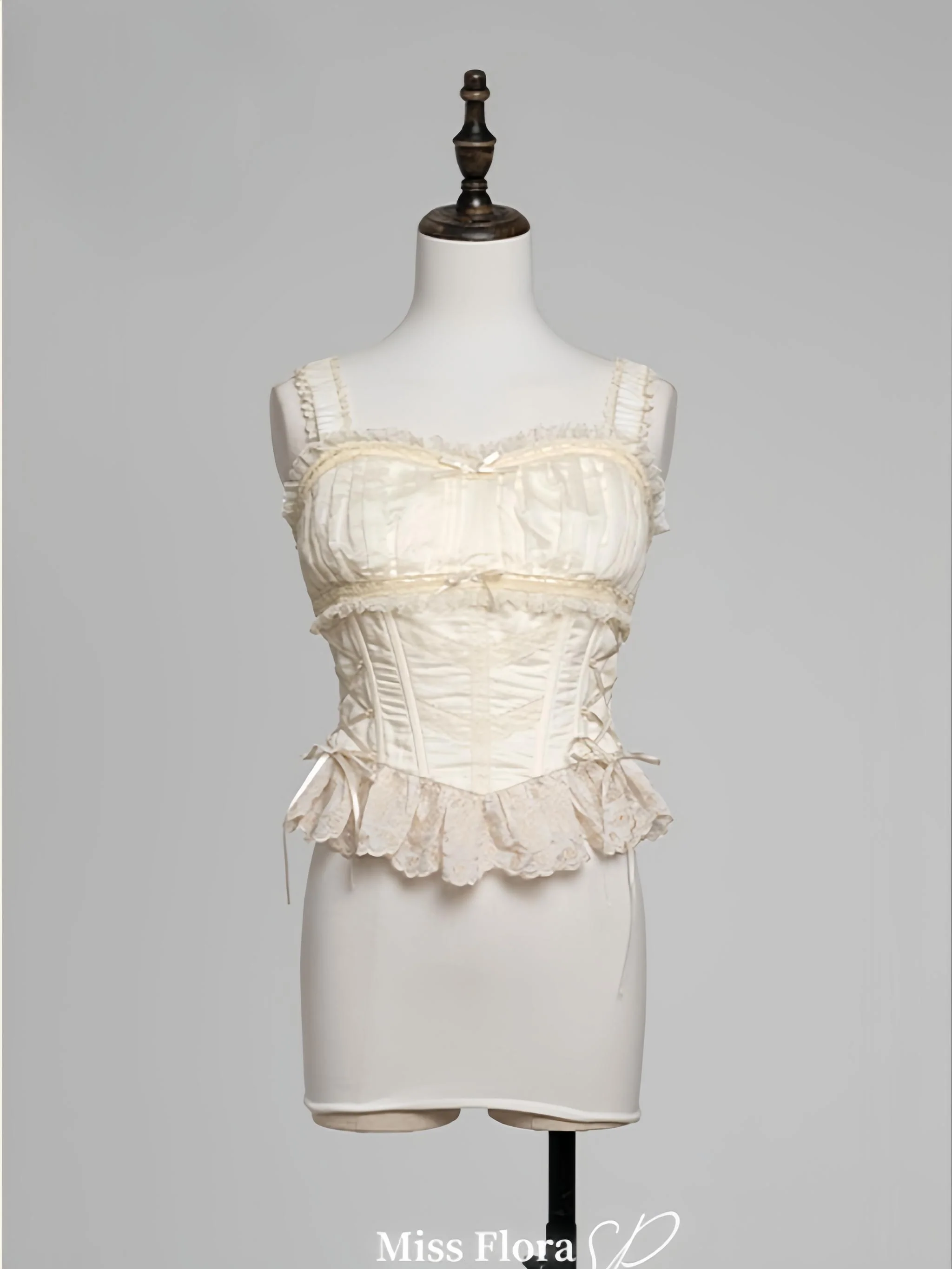MEEKWIND - Miss Flora - Elegant Lolita Bodice Suit Tiered Skirt - Image 15