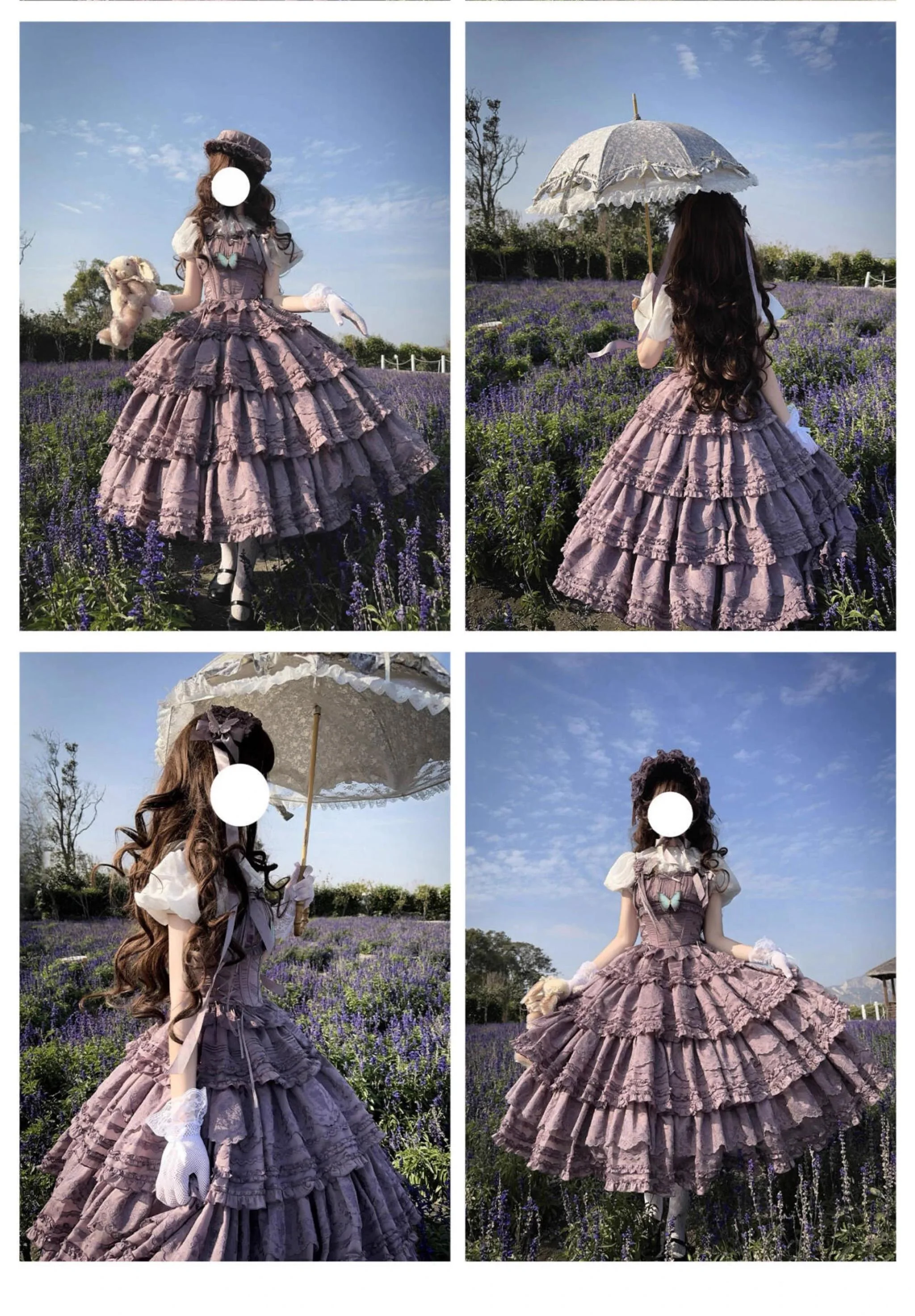 MEEKWIND - Miss Flora - Elegant Lolita Bodice Suit Tiered Skirt - Image 21