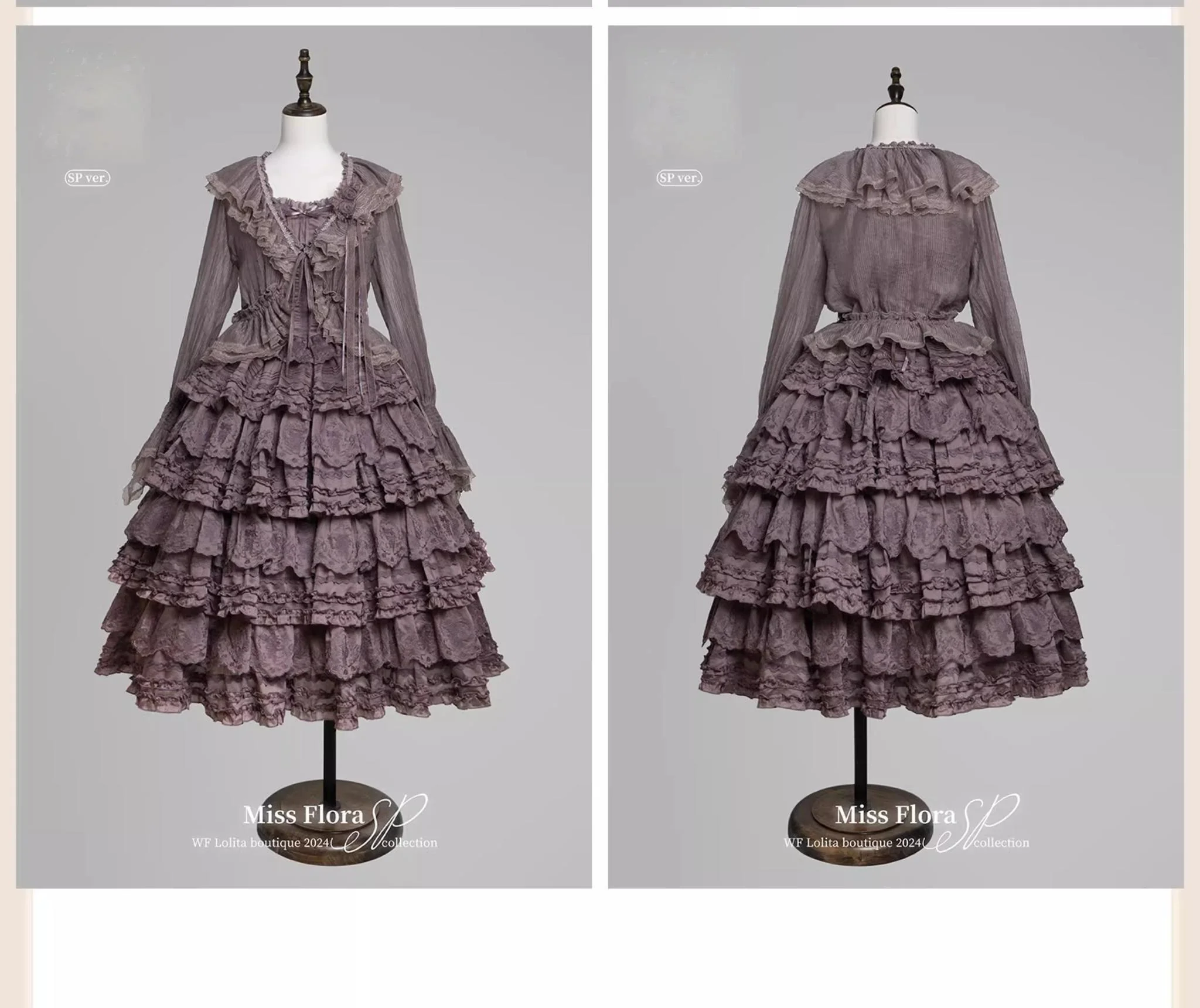 MEEKWIND - Miss Flora - Elegant Lolita Bodice Suit Tiered Skirt - Image 23
