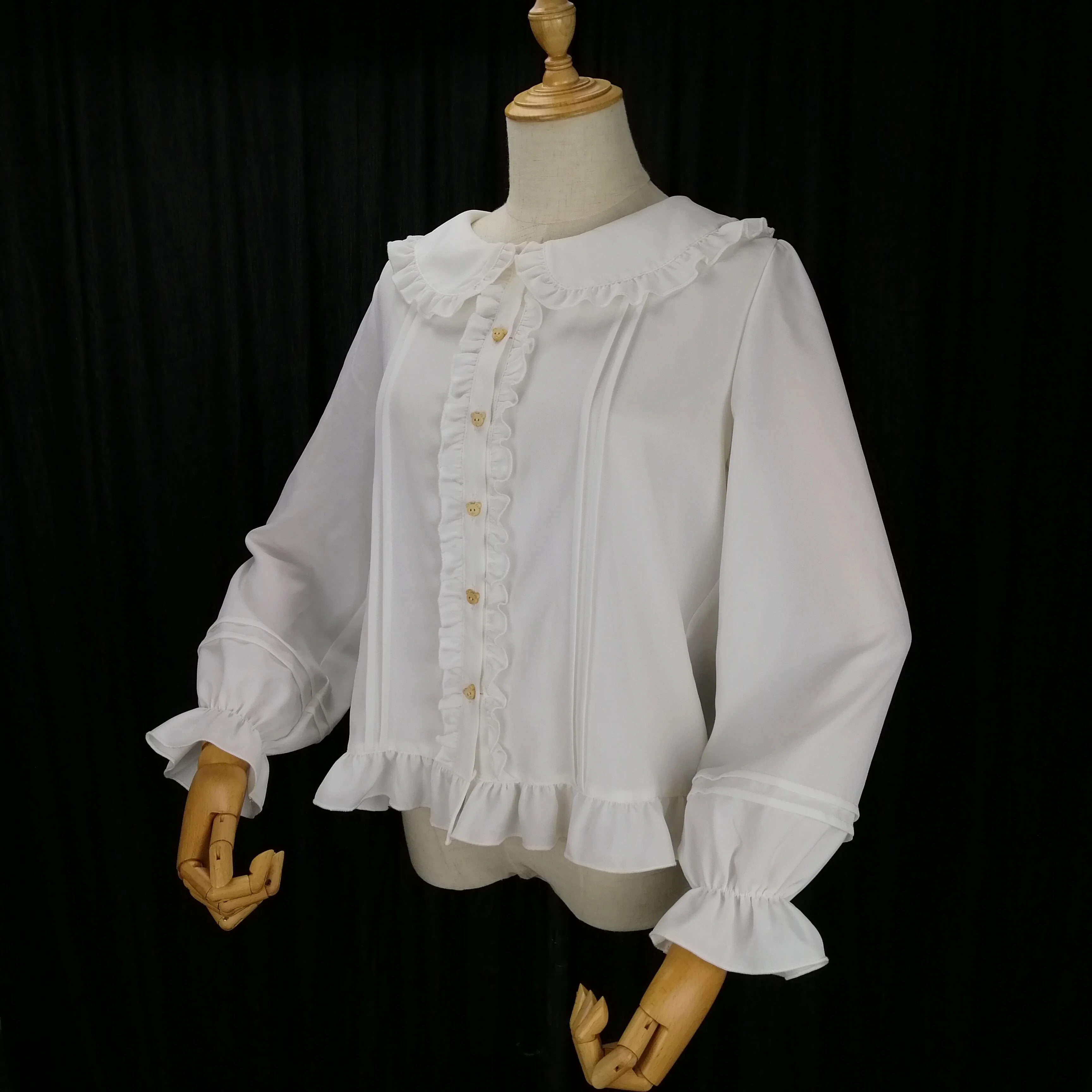 Elegant Lolita Long Sleeve Blouse - Image 3
