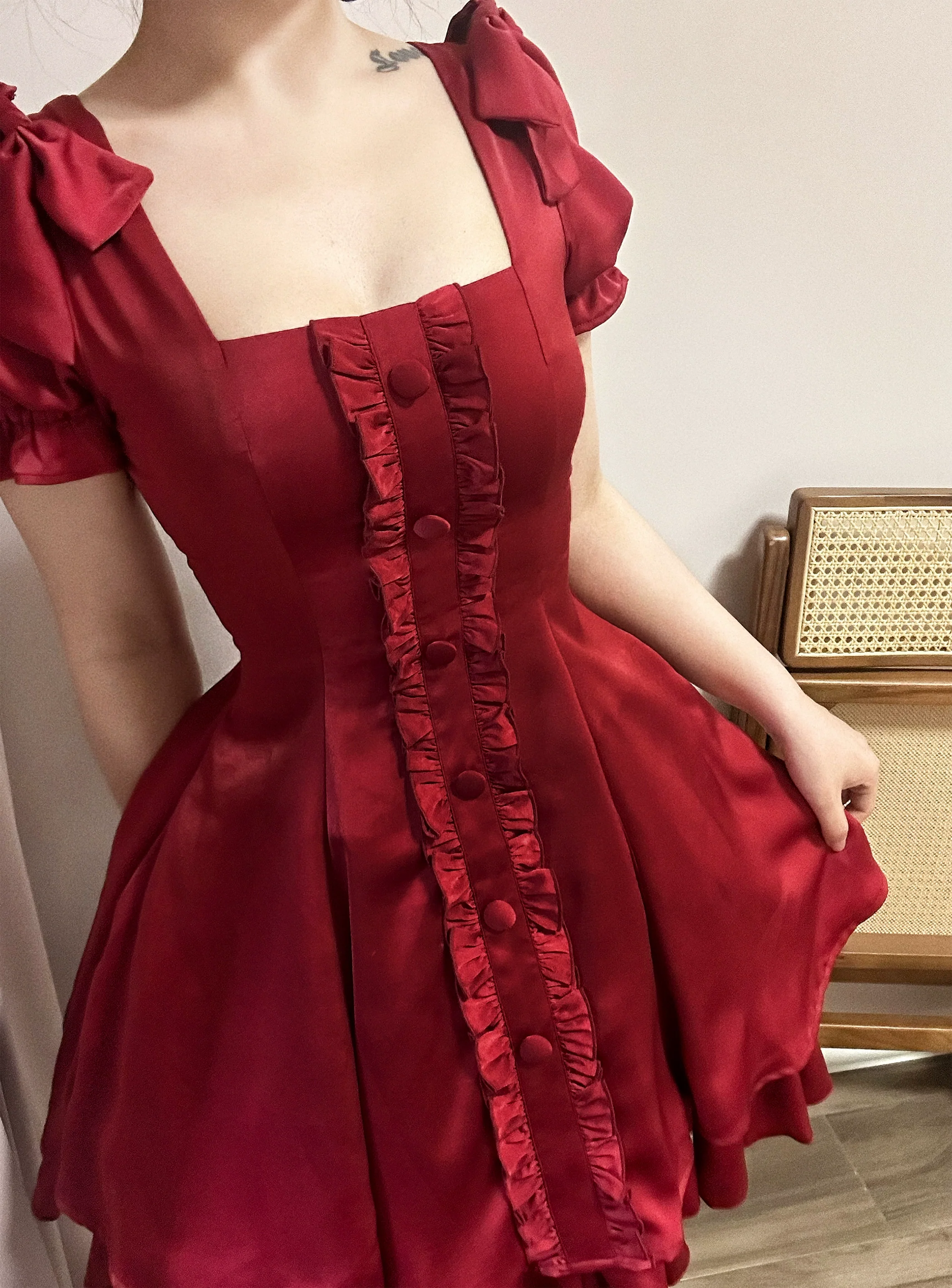 Plus Size Lolita OP Dress Summer Dress - Image 10