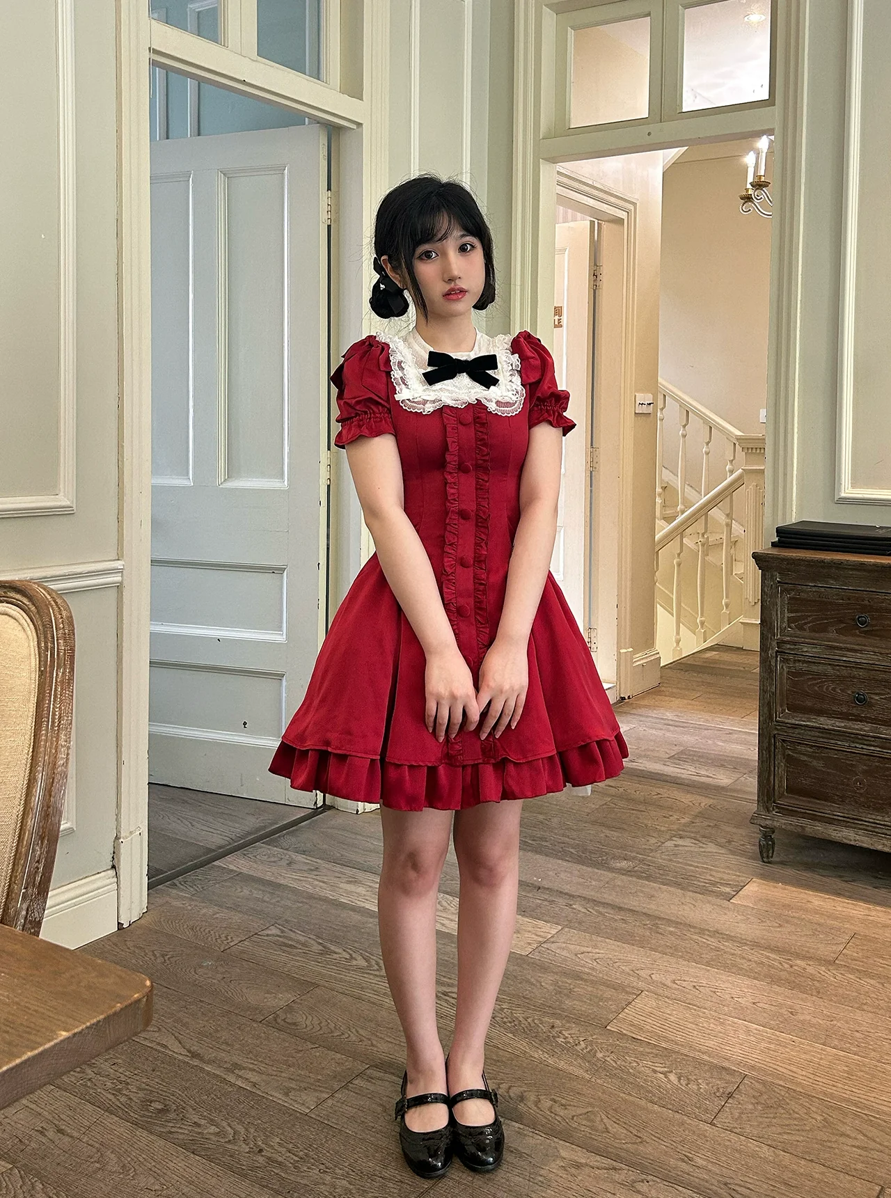 Plus Size Lolita OP Dress Summer Dress - Image 11