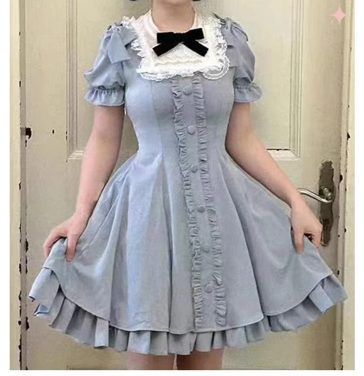 Plus Size Lolita OP Dress Summer Dress - Image 26