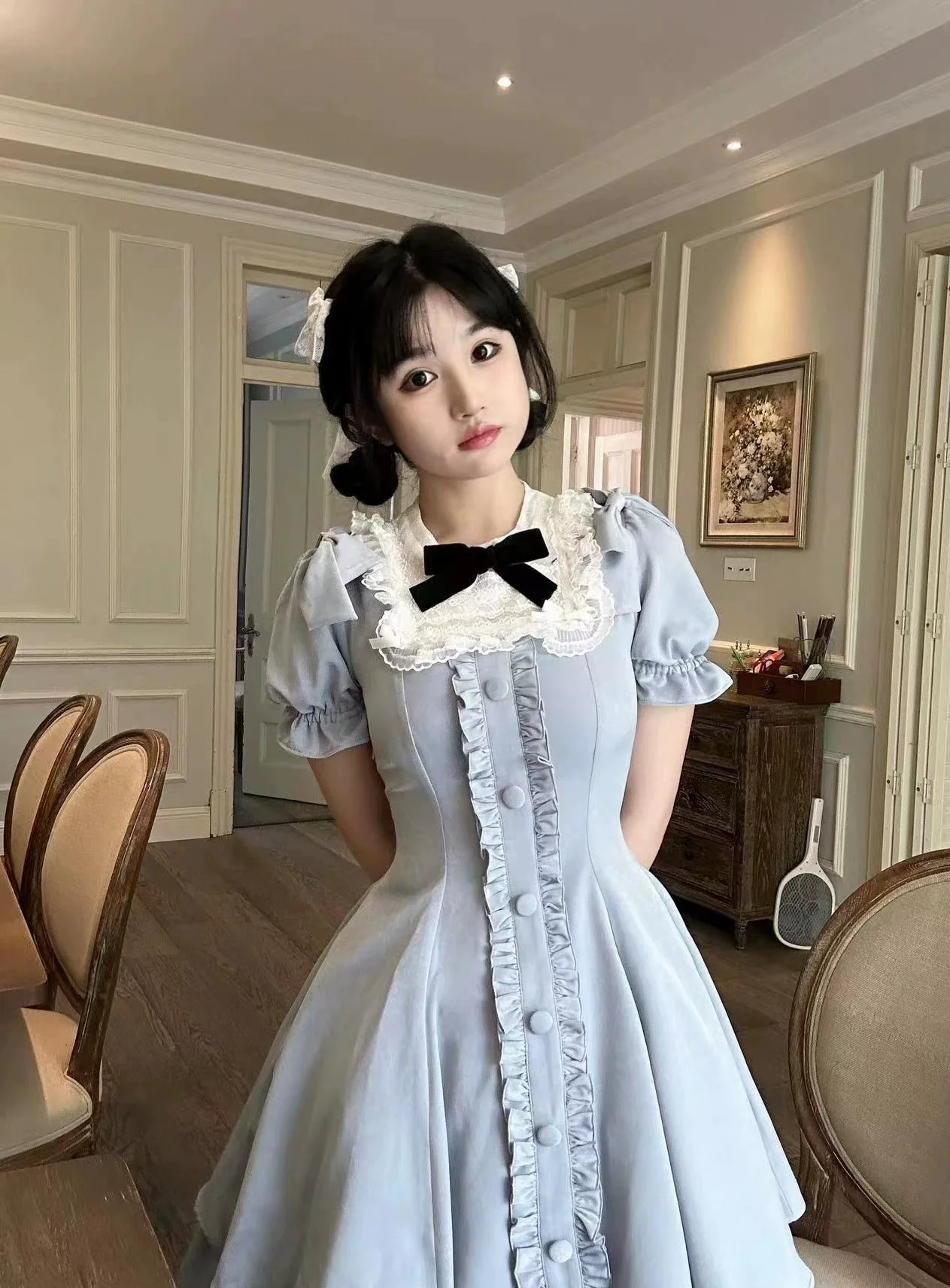 Plus Size Lolita OP Dress Summer Dress - Image 28