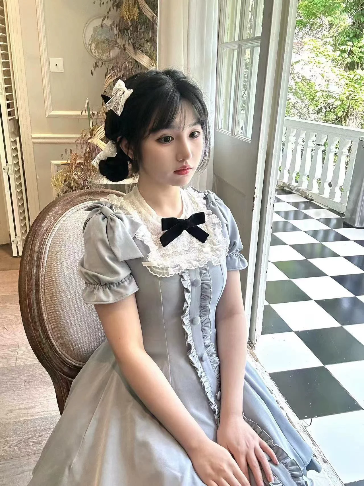 Plus Size Lolita OP Dress Summer Dress - Image 34