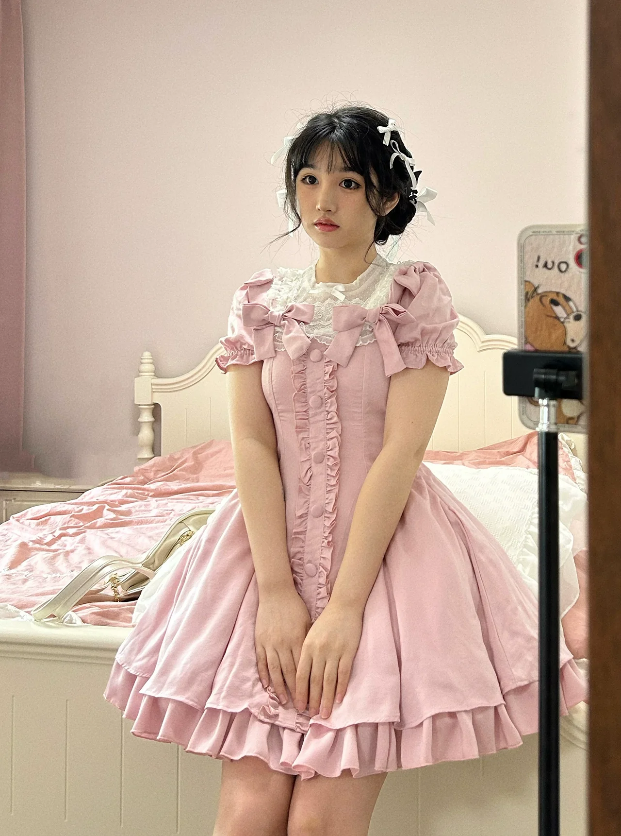 Plus Size Lolita OP Dress Summer Dress - Image 4