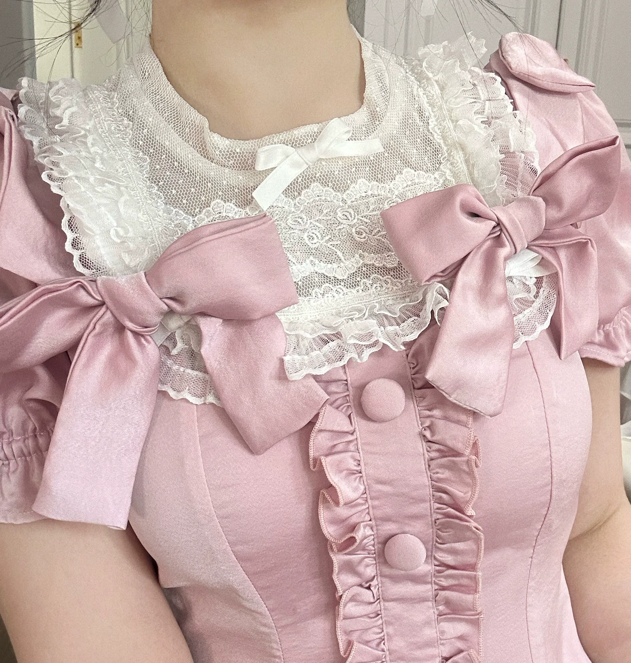 Plus Size Lolita OP Dress Summer Dress - Image 7