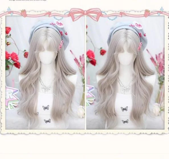 Dalao Home - Moon Sinking - Elegant Lolita Wigs Long Curly Griege Wigs - Image 10