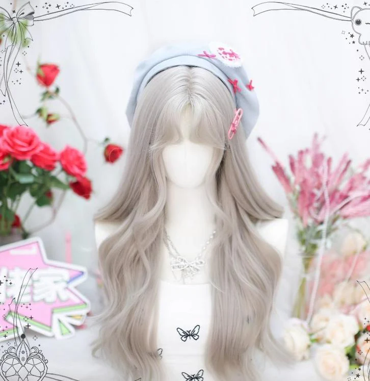 Dalao Home - Moon Sinking - Elegant Lolita Wigs Long Curly Griege Wigs - Image 6