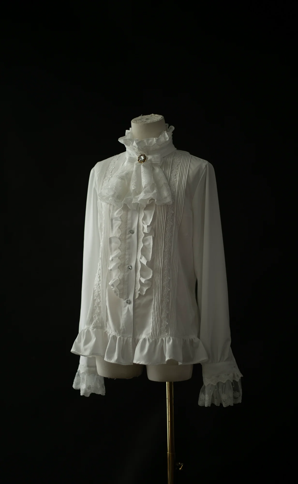 Sweet Dreamer - Elegant Ouji Lolita Blouse Long Sleeve Prince Lolita Shirt - Image 2