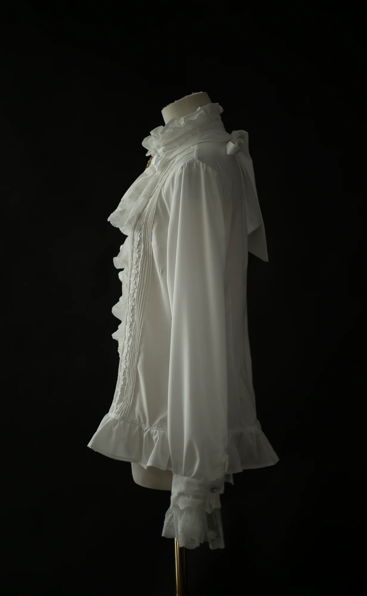 Sweet Dreamer - Elegant Ouji Lolita Blouse Long Sleeve Prince Lolita Shirt - Image 3