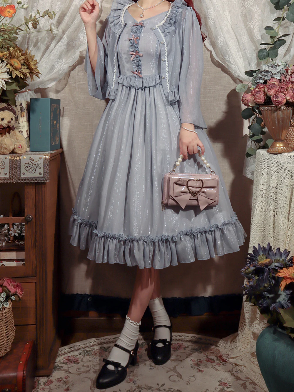Miss point - Rhine Riverside - Summer Lolita Cardigan - Image 24
