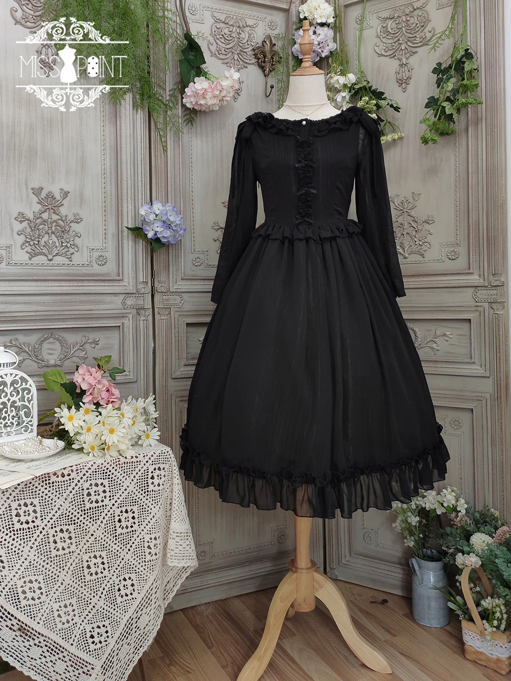 Miss point - Rhine Riverside - Summer Lolita Cardigan - Image 9