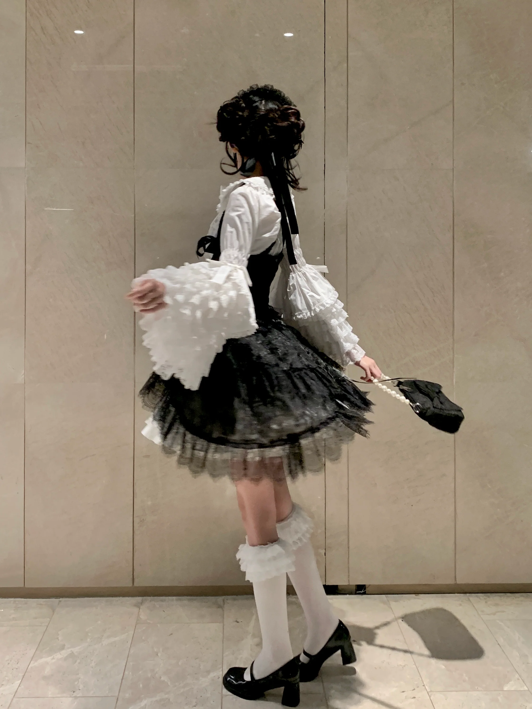 Mengfuzi - Cannelés - Elegant Lolita Cotton Blouse, Hime Sleeve - Image 10