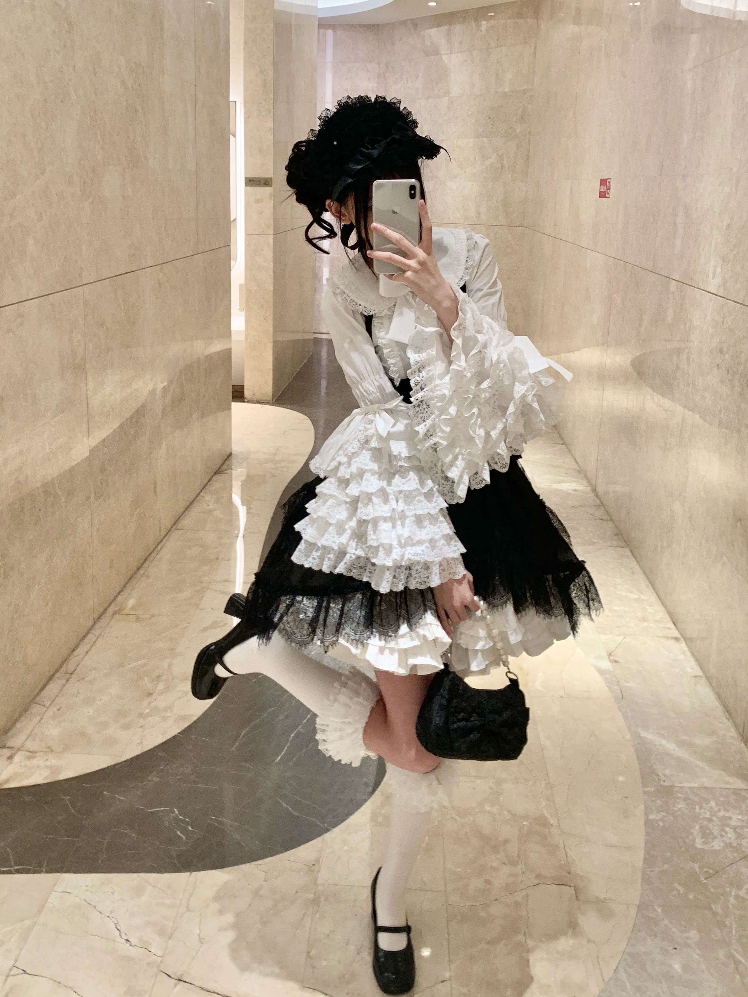 Mengfuzi - Cannelés - Elegant Lolita Cotton Blouse, Hime Sleeve - Image 12