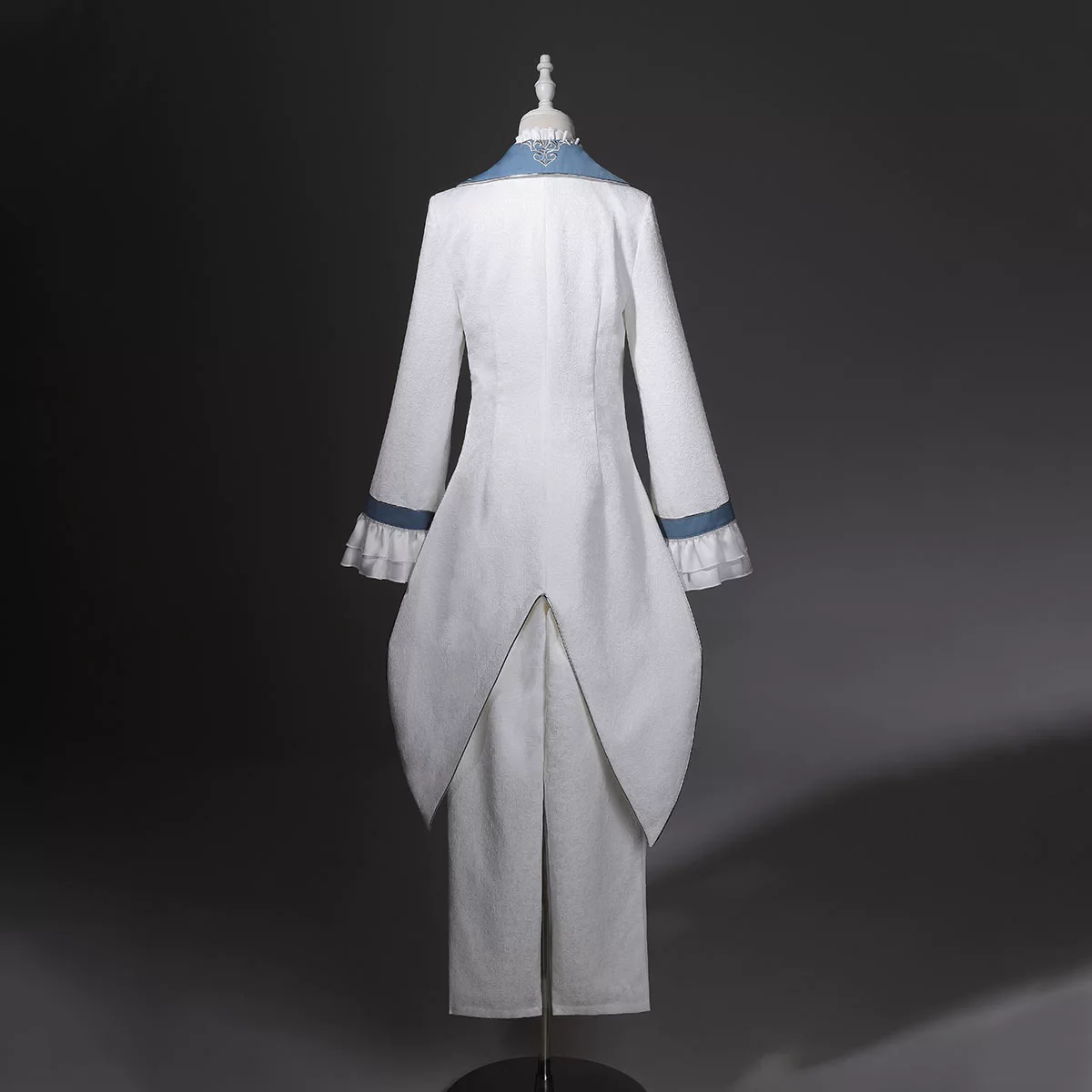 Lunar Paladin - Embroidered Ouji Lolita Tailcoat Set - Image 13