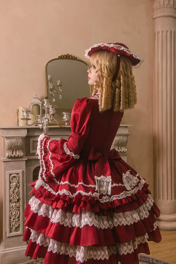 Eternal France Doll - Classic Lolita Doll-like OP Dress - Image 13