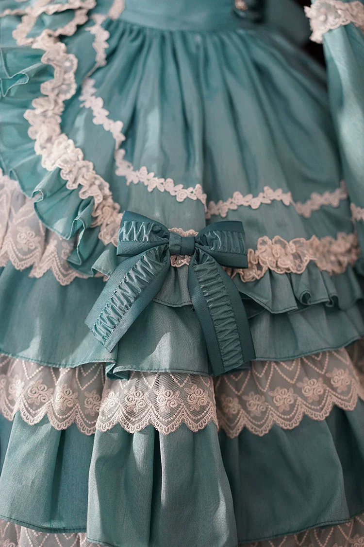 Eternal France Doll - Classic Lolita Doll-like OP Dress - Image 6