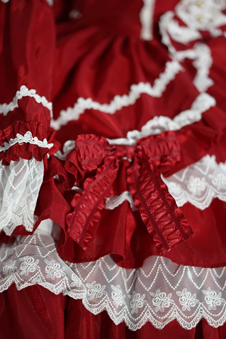 Eternal France Doll - Classic Lolita Doll-like OP Dress - Image 7