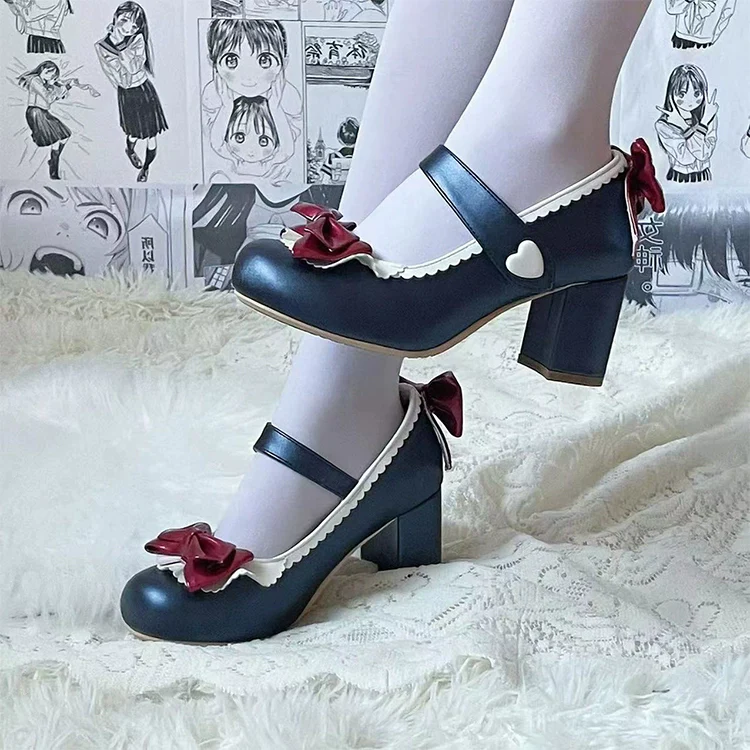 Fairy Godmother - Elegant Lolita Heels Shoes Mary Jane Shoes - Image 24