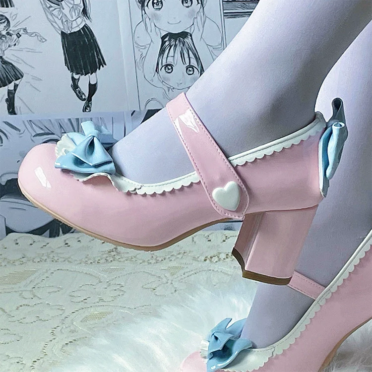 Fairy Godmother - Elegant Lolita Heels Shoes Mary Jane Shoes - Image 33