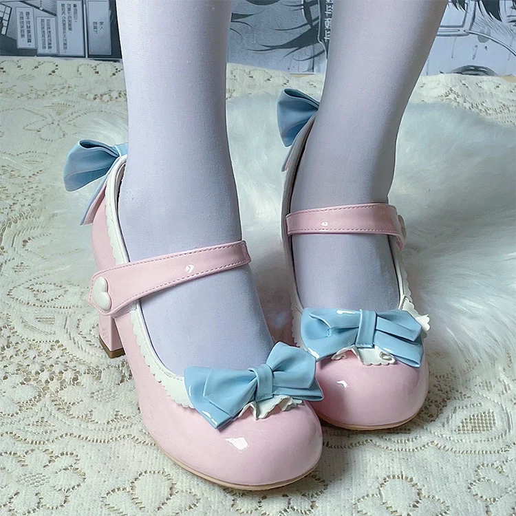 Fairy Godmother - Elegant Lolita Heels Shoes Mary Jane Shoes - Image 34