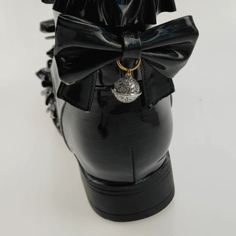 Fairy Godmother - Enthusiastic Ideation - Elegant Lolita Shoes Fleeced Short Martin Boots - Image 45