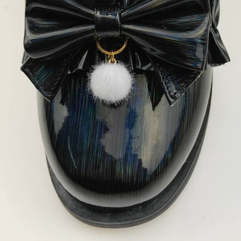 Fairy Godmother - Enthusiastic Ideation - Elegant Lolita Shoes Fleeced Short Martin Boots - Image 46