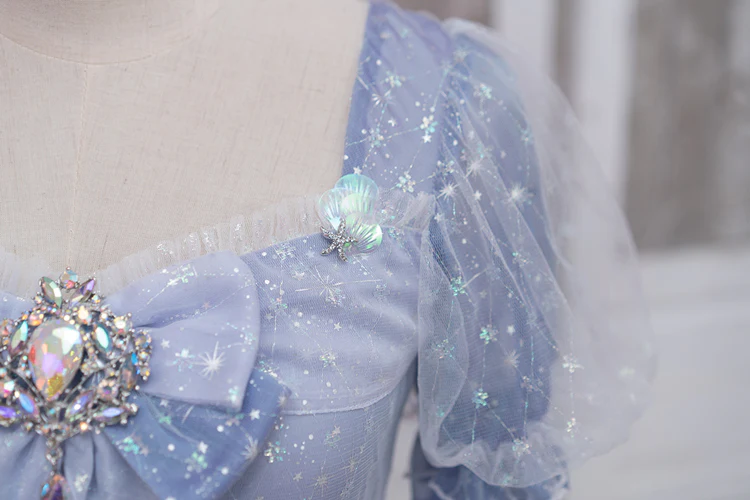 Girl from the Deep Sea - KiraKira Chiffon Gauze Lolita OP - Image 9