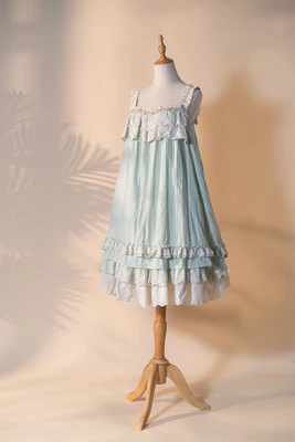 Lazy Holidays - Kawaii Lace Lolita Nightdress Set - Image 7