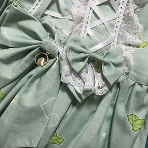 Fat Tweeds and Plumeria - Daily Lolita Jumper Dress Fresh JSK - Image 7