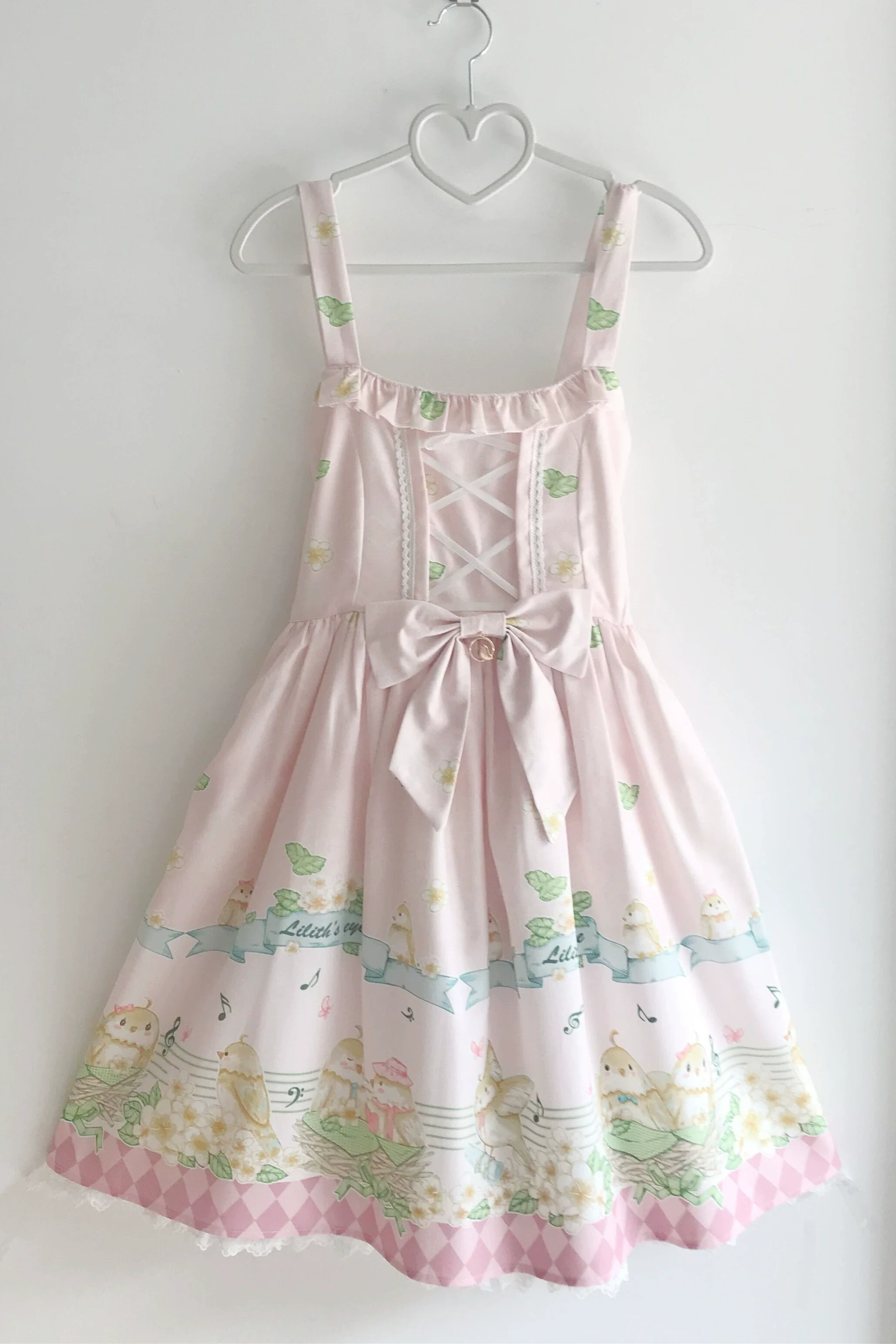 Fat Tweeds and Plumeria - Daily Lolita Jumper Dress Fresh JSK - Image 8