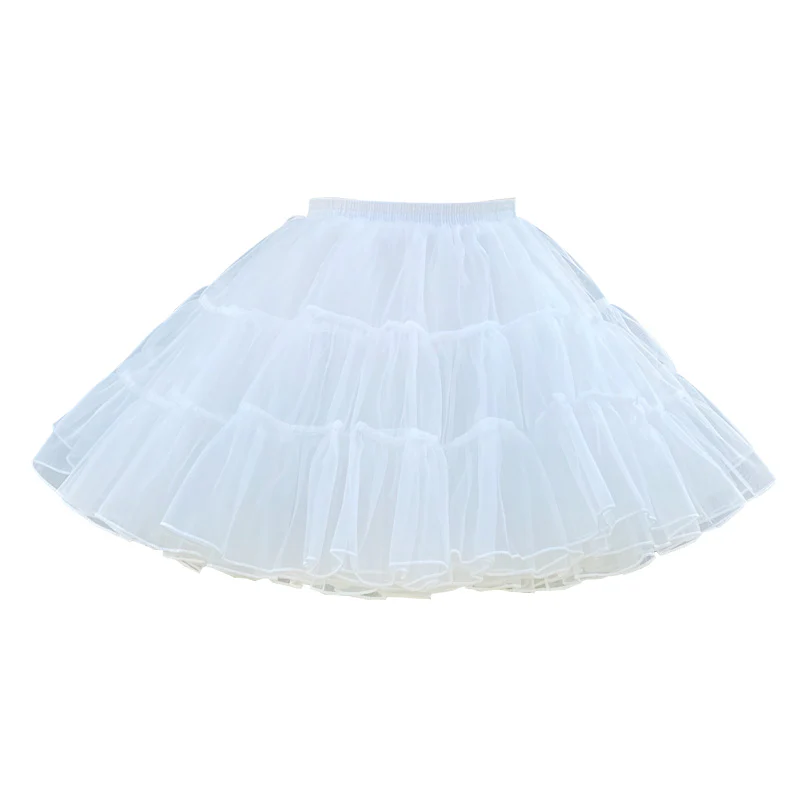 Lolita White A-Line Shape Petticoat - Image 4