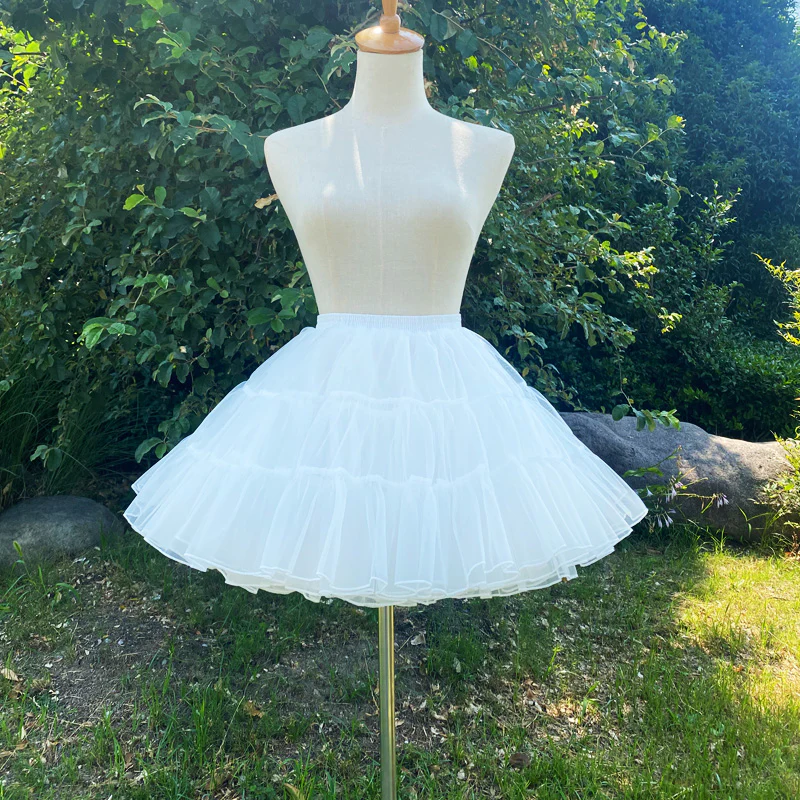 Lolita White A-Line Shape Petticoat - Image 5